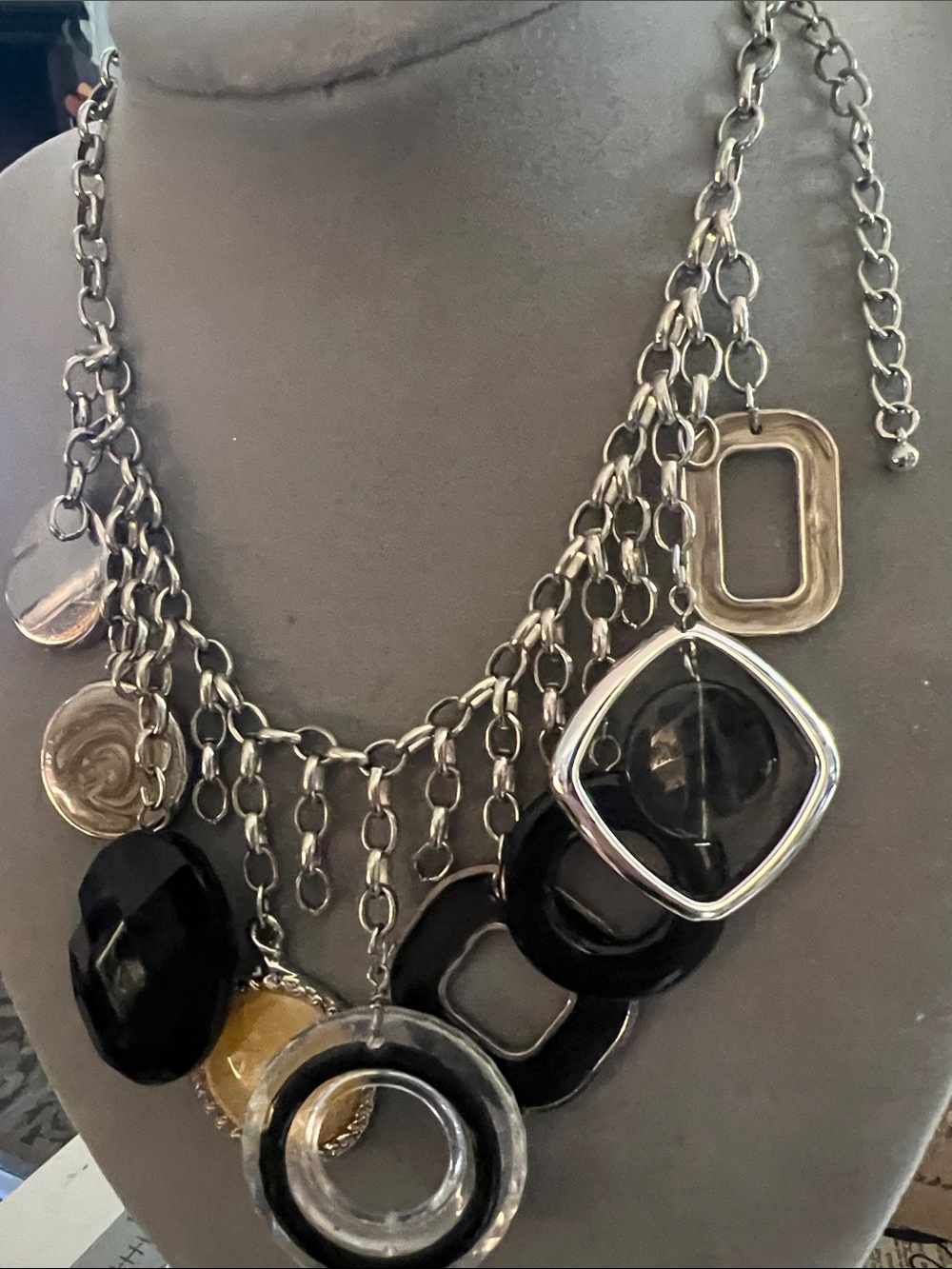 Retired Lia Sophia “My moon 🌖 “ necklace.
